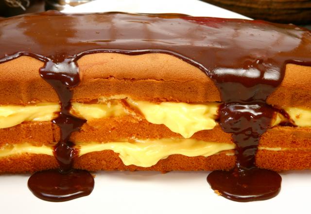 Boston cream pie