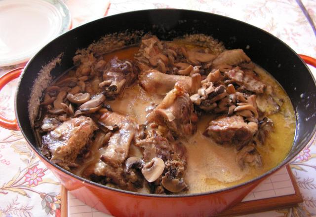 Coq au riesling classique