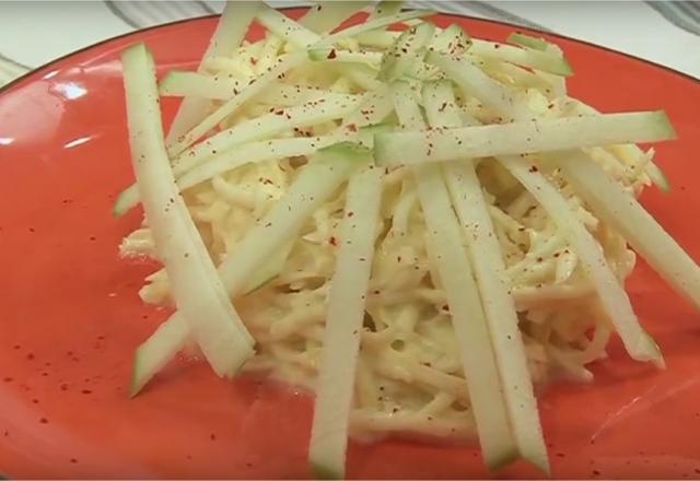 Rémoulade de céleri rave à la pomme verte