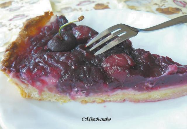 Tarte aux cerises jelly