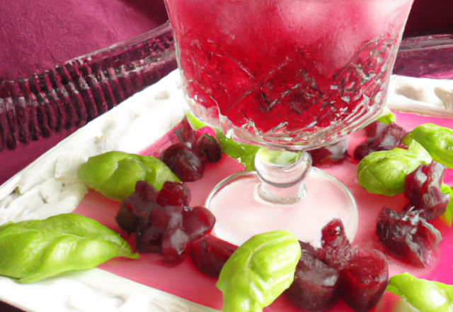 Gelée de cassis infusée aux feuilles de cassissier