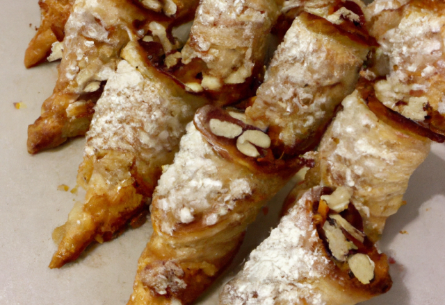 Cornets aux amandes