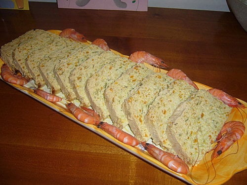 Terrine de poisson et légumes