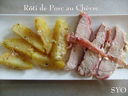 Rôti de porc au chèvre de Mamigoz