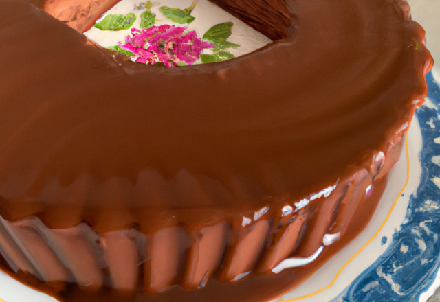 Gâteau yaourt au chocolat de maman