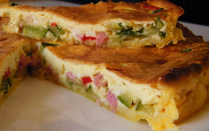 Quiche façon ratatouille