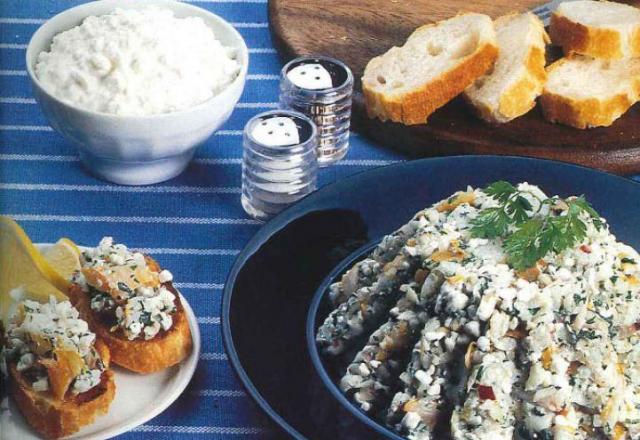 Miettes de haddock au Cottage Cheese