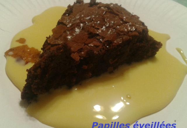 Brownie au chocolat, amandes et noisettes