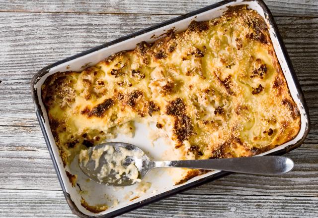 Gratin de chou-fleur facile sans sauce béchamel