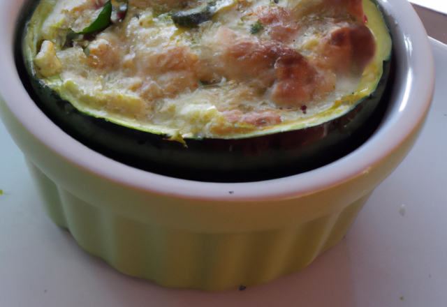 Soufflé de courgettes au thermomix