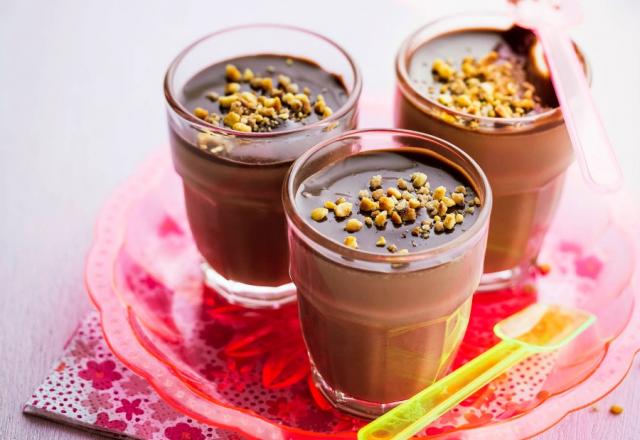 Panna cotta au chocolat et Carambar