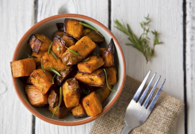 Patate douce sautée aux épices cajun