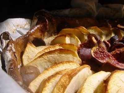 Tarte aux fruits de fin d'été