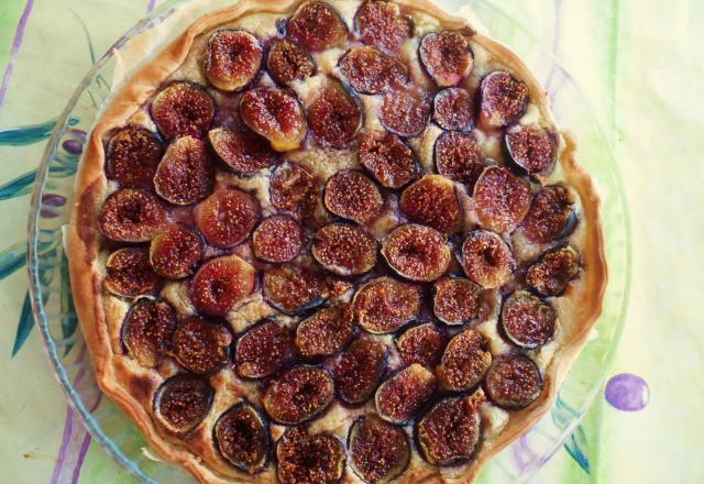 Tarte aux figues et crème d'amande