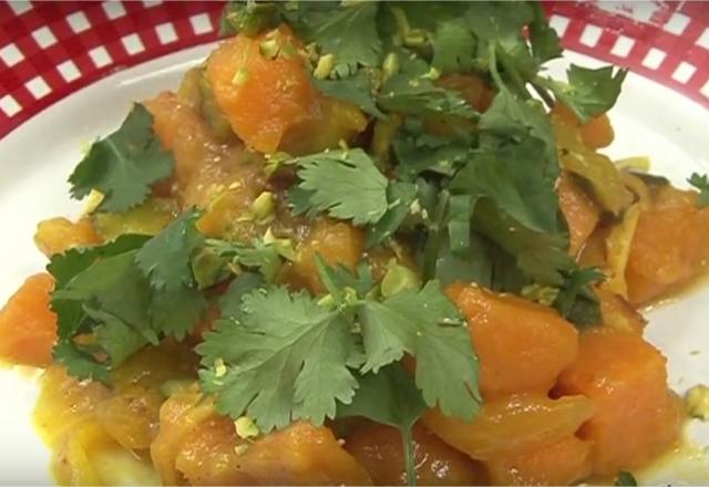 Tajine de patates douces