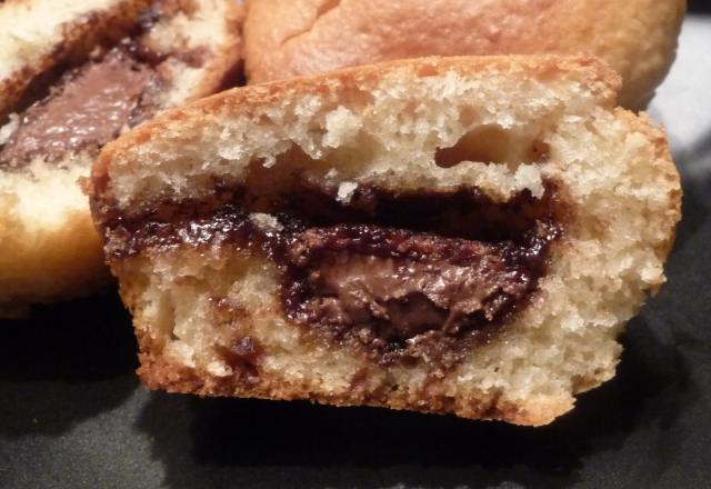 Gâteau au cœur fondant au Nutella (Map)