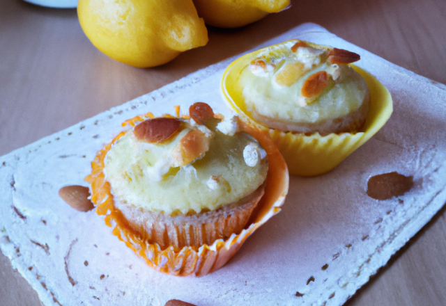 Cupcakes amande et citron