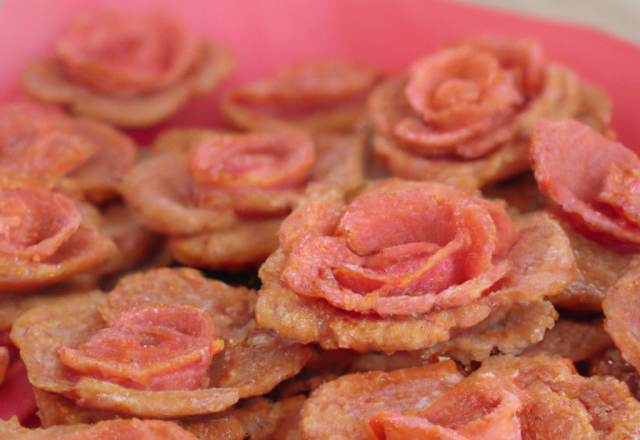 Roses des sables maison à la végétaline