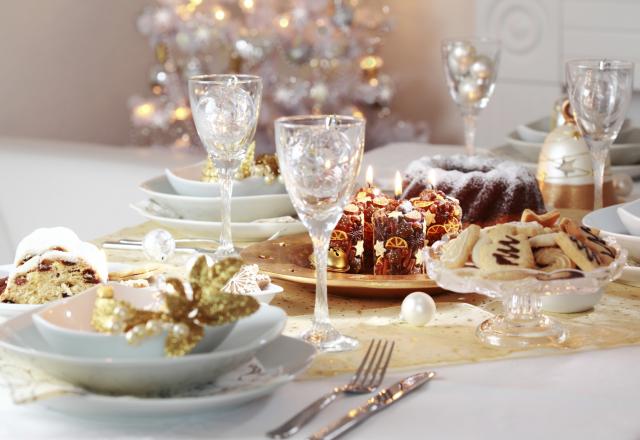 10 idées pour décorer votre table de Noël