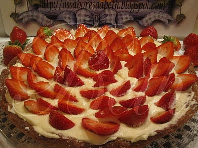 Tarte aux fraises et mascarpone