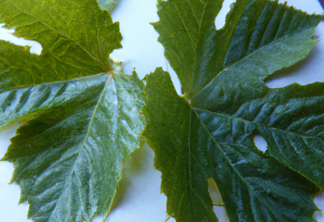 Feuilles de vigne surprises