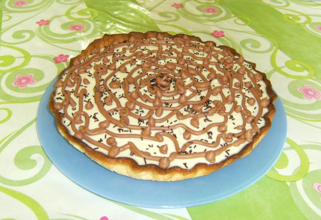 Tarte aux 2 chocolats