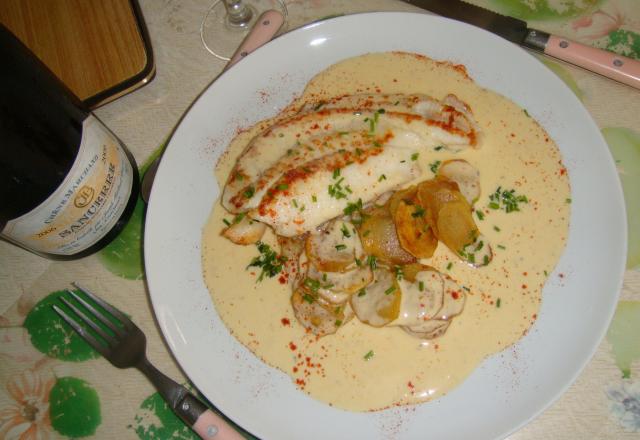 Escalope à la crème thermomix