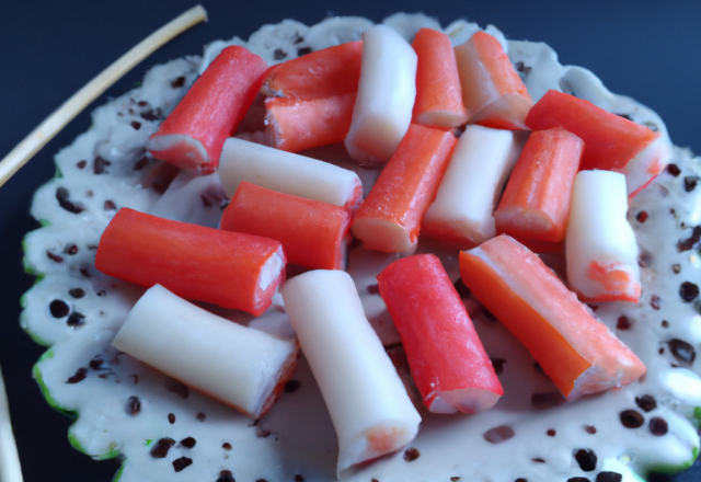 Hachis de surimi