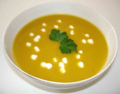 Velouté de butternut à la pomme