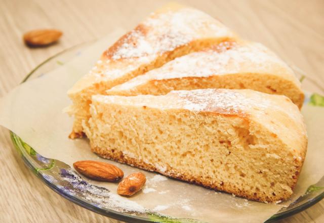 Gâteau aux amandes vegan