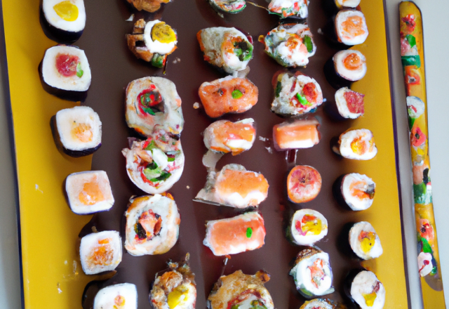 Sushis gourmands