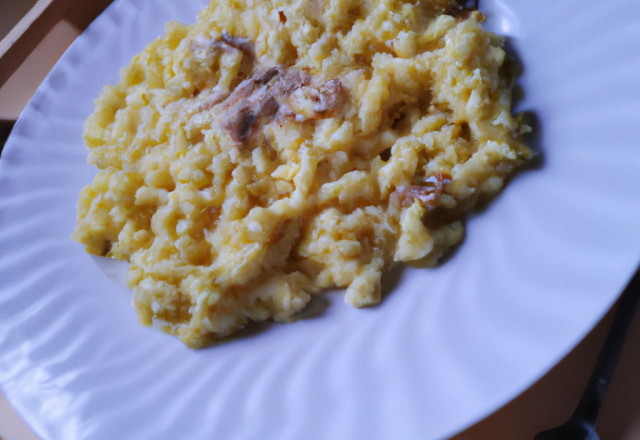 Spätzle sans beurre