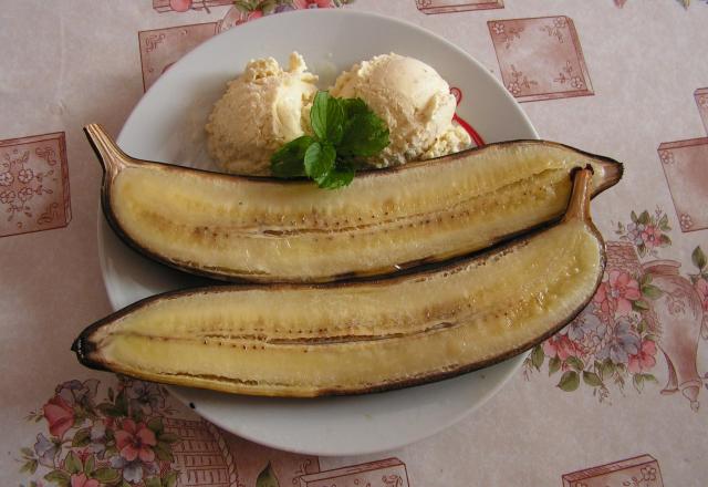 Chaud et froid de banane