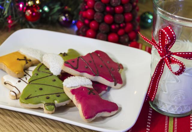 Petits sujets de Noël en pain d'épices sans gluten