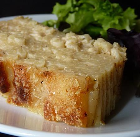 Gratin de macaronis au foie gras