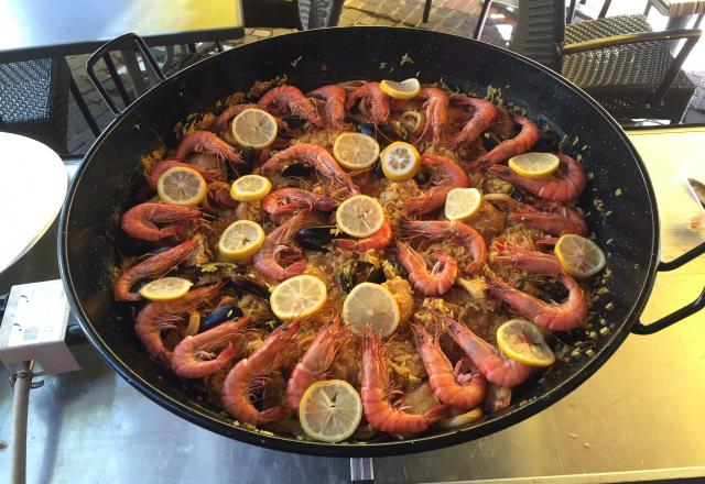 Paella cocktail