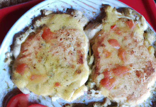 Escalopes de poulet au maroilles au thermomix