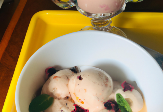 Glace au malabar au thermomix