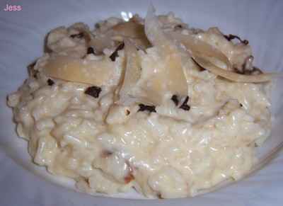 Risotto crémeux au parmesan