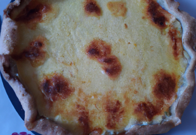 Tarte aux cinq fromages