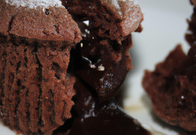 Fondant au chocolat gourmand