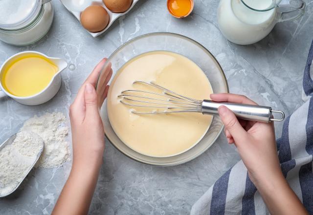 Pâte à crêpes sans balance