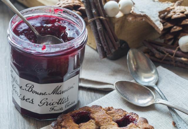 Linzer Torte à la Confiture de Cerises Griottes Bonne Maman