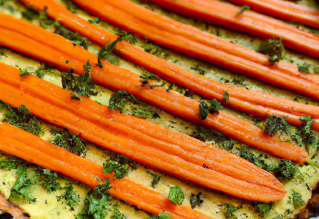 Tarte de carottes au gingembre