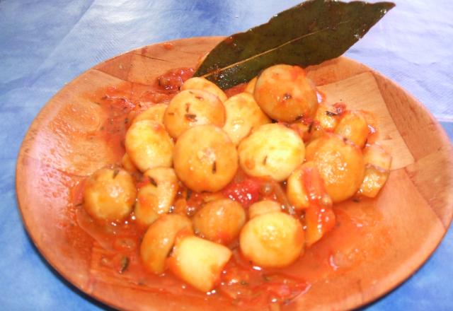 Salade fraîcheur de champignons à la grecque