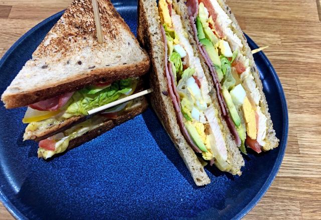 Club-Sandwich au poulet