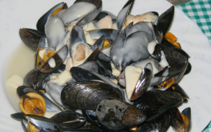 Moules au maroilles faciles