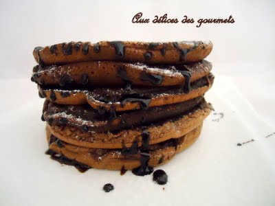 Pancakes au chocolat facile