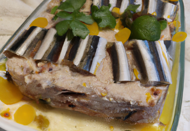 Terrine de sardines au fromage frais