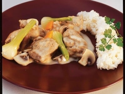 Blanquette de veau à l'ancienne facile